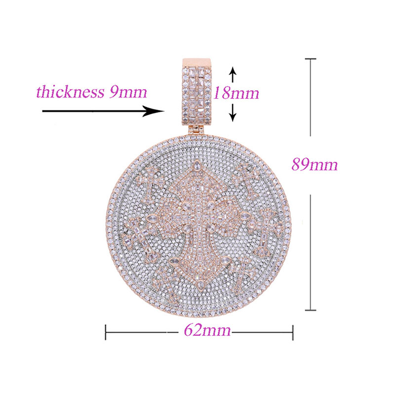 Cuban Link Chain 12Mm - Hip-Hop Bling Iced Out 12mm Breite