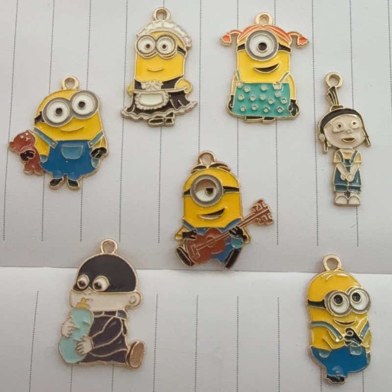 Earrings - 10 Stück Cartoon-Anhänger aus Legierung mit