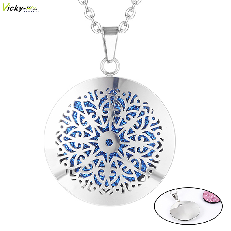 Heart Locket Necklace Photo - Neue einfache Aromatherapie ätherisches Öl Diffusor