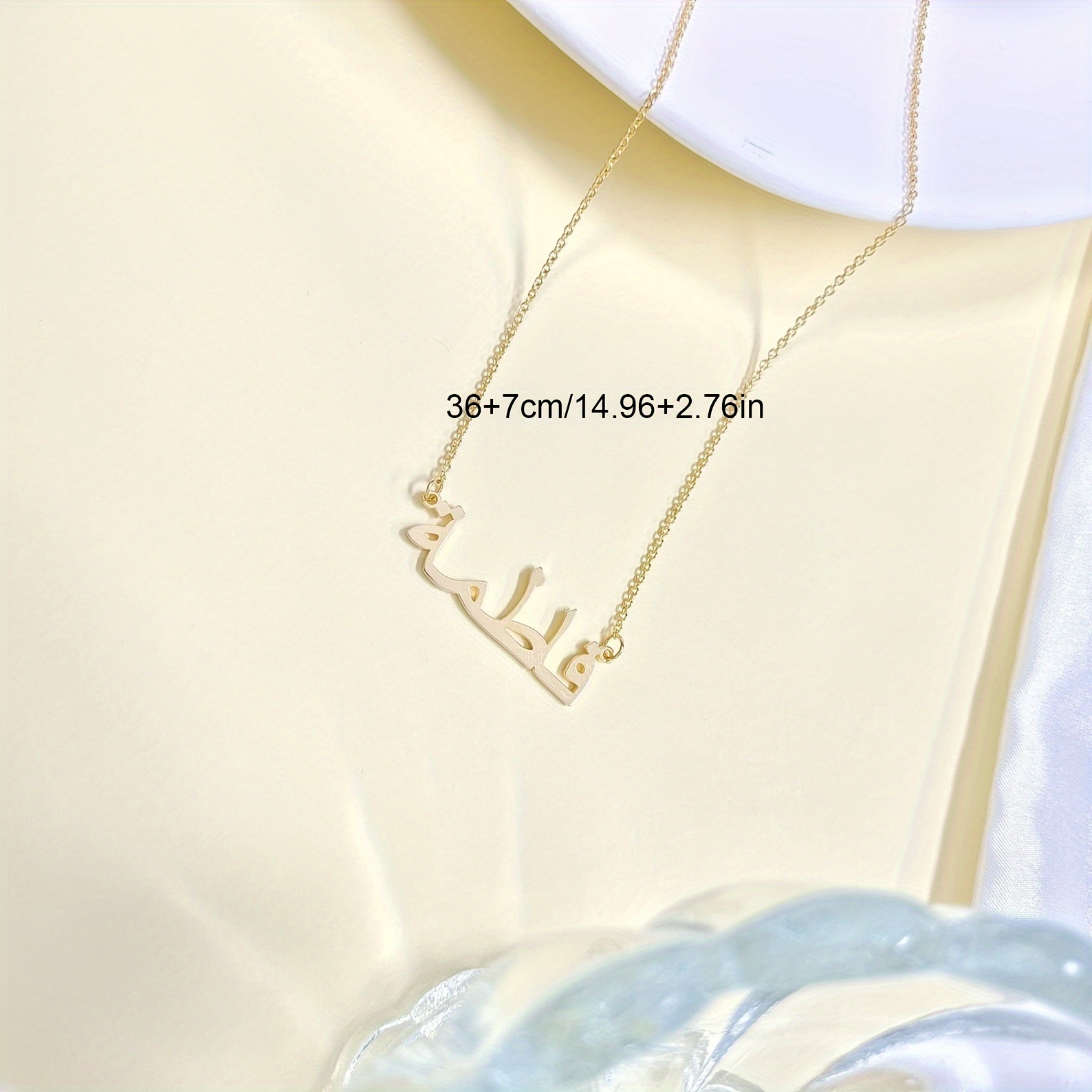 Personalisierte benutzerdefini – Custom Name Necklace Stainless Steel Bewertung und Preis
