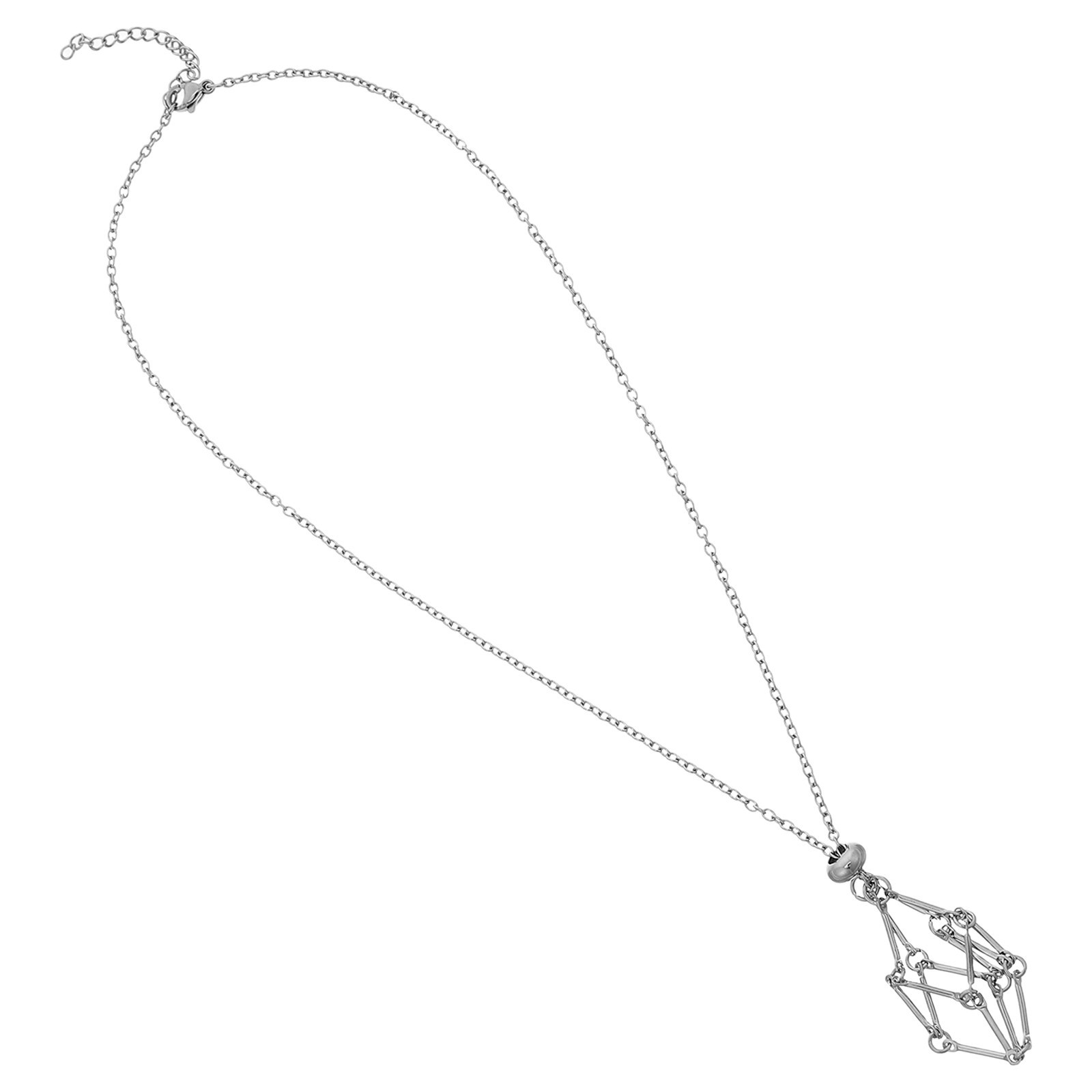 Kristall-Halskette mit Fischer – Crystal Pendant Necklace Natural Stone Bewertung und Preis