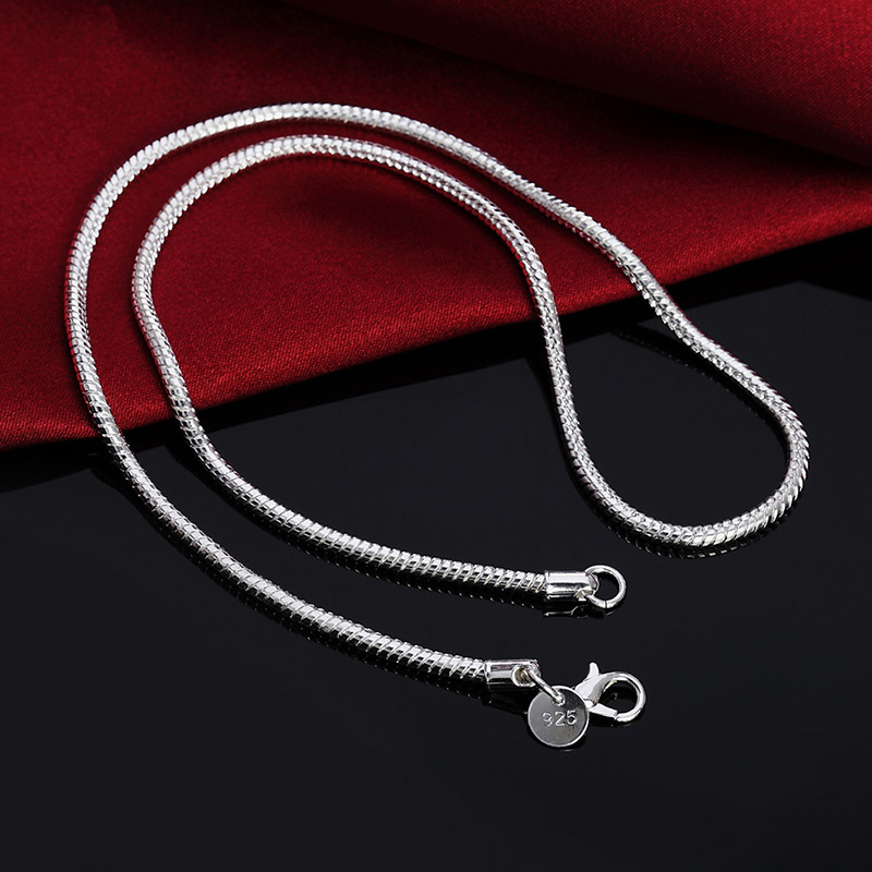 40-75 cm 925 Sterling Silber 1 – 925 Sterling Silver Chain Necklace Men Bewertung und Preis