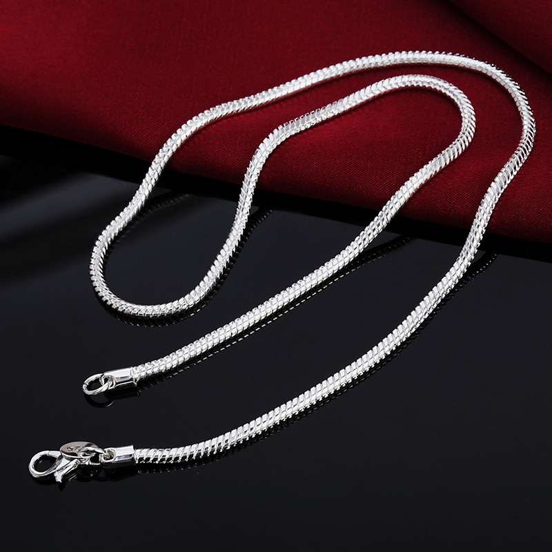 40-75 cm 925 Sterling Silber 1 – 925 Sterling Silver Chain Necklace Men Bewertung und Preis
