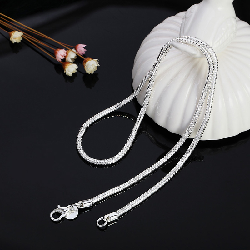 40-75 cm 925 Sterling Silber 1 – 925 Sterling Silver Chain Necklace Men Bewertung und Preis