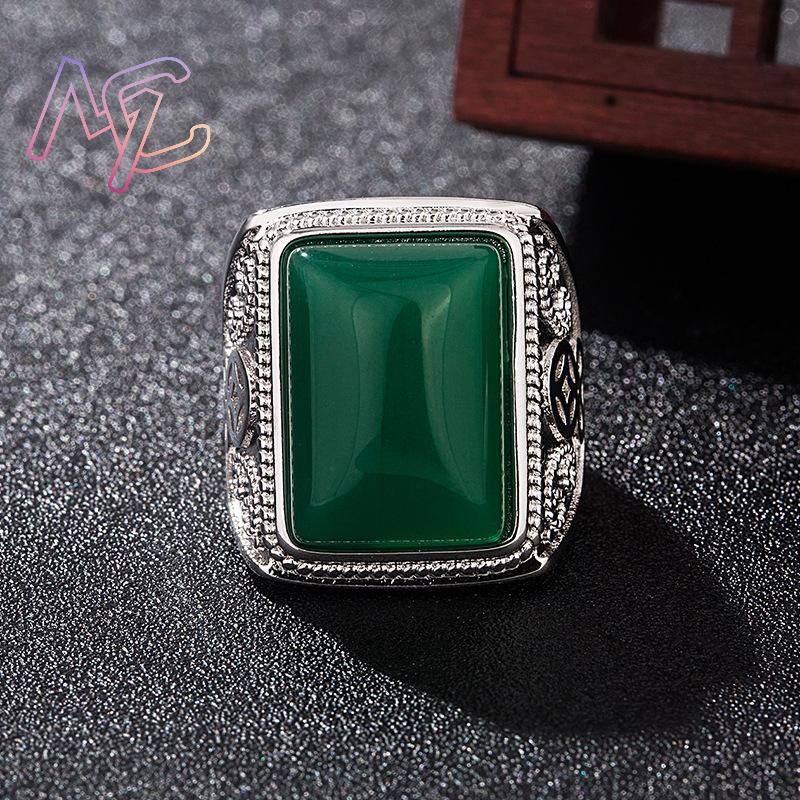 Grüne natürliche Jade Ringe ec – Rings Bewertung und Preis
