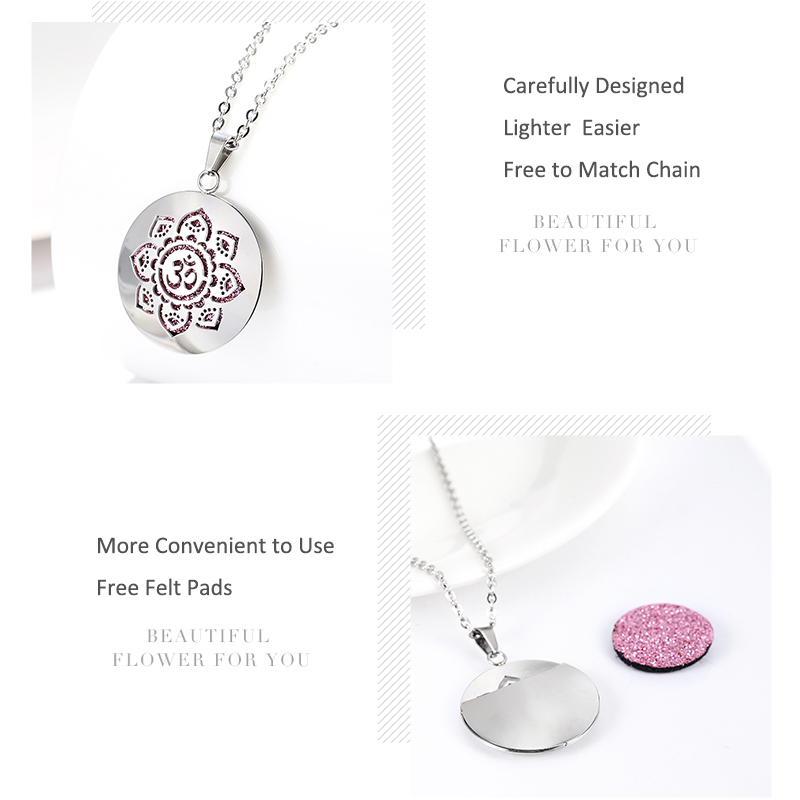 Neue einfache Aromatherapie ät – Heart Locket Necklace Photo Bewertung und Preis