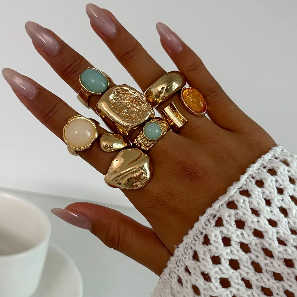 DIEZI 7 teile/satz Vintage Meh – Vintage Punk Knuckle Rings Set Bewertung und Preis