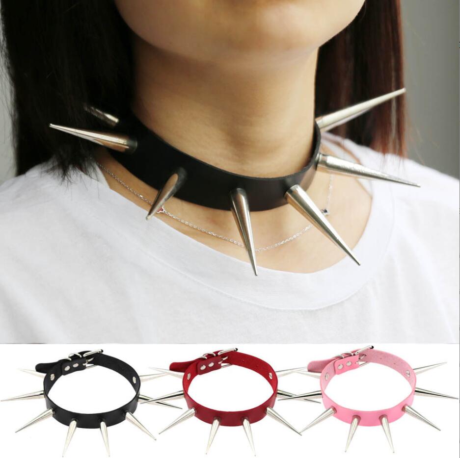 Emo Spike Halsband Punk Kragen – Goth Punk Spike Choker Bewertung und Preis