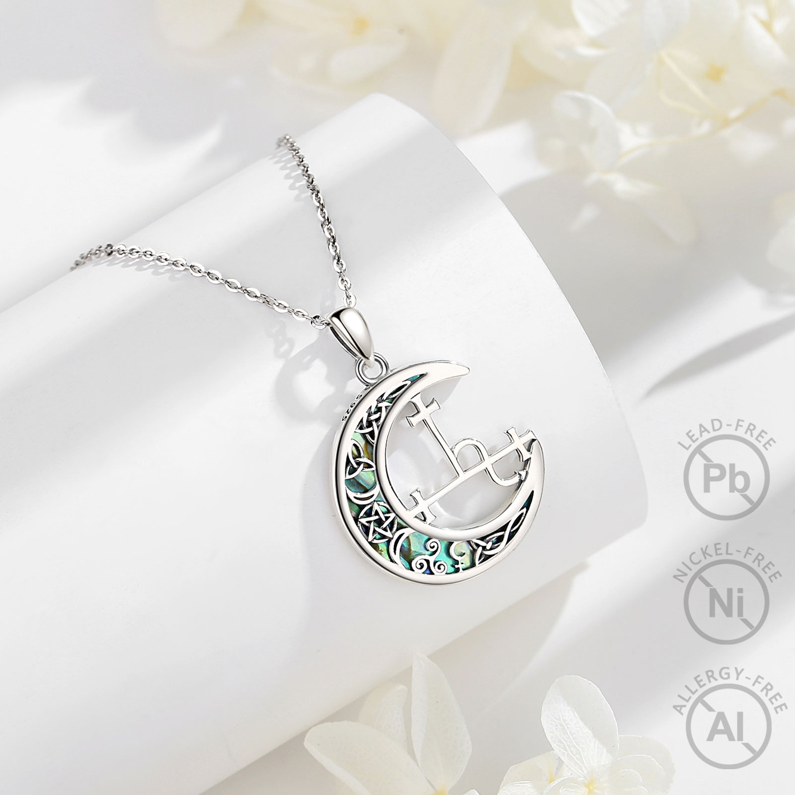 Eudora Halskette mit Lilith-Mo – 925 Sterling Silver Chain Necklace Men Bewertung und Preis
