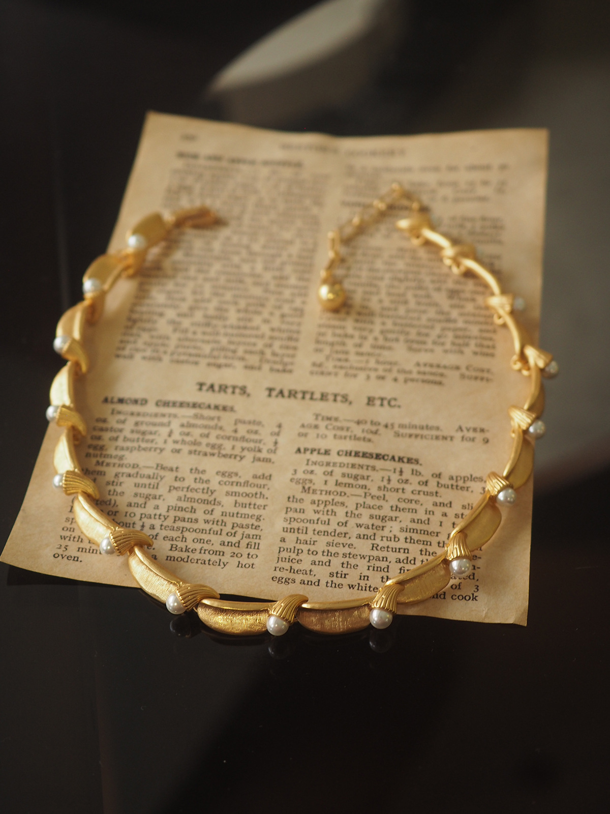 Europa und Amerika im französi – Pearl Choker Necklace Vintage Bewertung und Preis