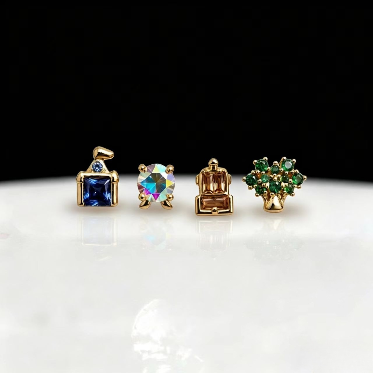 Neue exquisite, niedliche Verg – Earrings Bewertung und Preis