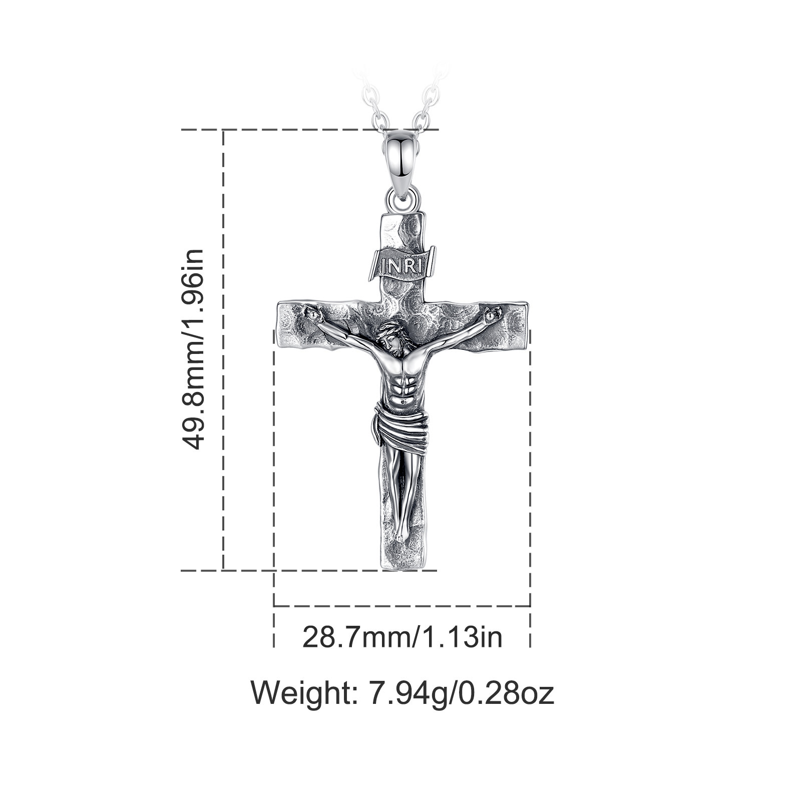 Eudora Kruzifix-Kreuz-Halskett – Cross Pendant Necklace Gold Bewertung und Preis