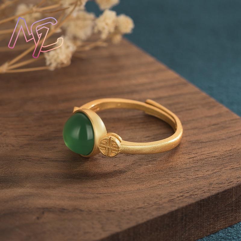 Natürliche Jade-Ringe, echter  – Rings Bewertung und Preis